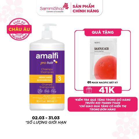 Amalfi Dầu gội Moisturizing Shampoo 900ml