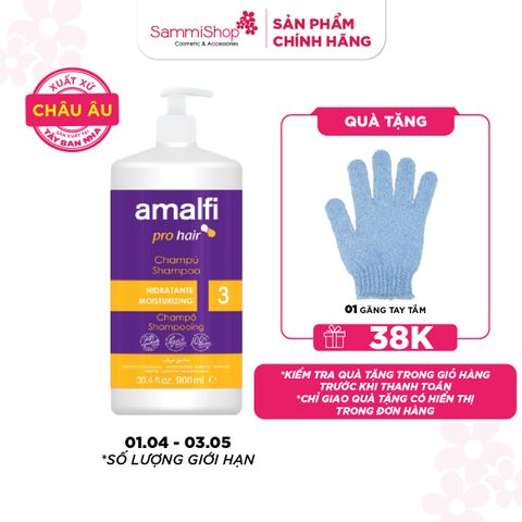 Amalfi Dầu gội Moisturizing Shampoo 900ml