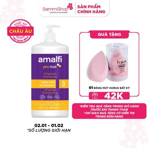 Amalfi Dầu gội Moisturizing Shampoo 900ml