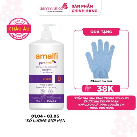 Amalfi Dầu xả Keratin Conditioner 900ml