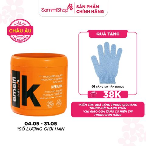 Amalfi Mặt nạ dưỡng tóc Keratin Hair Mask 500ml