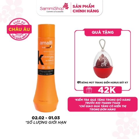 Amalfi Dầu xả Anti-frizz Conditioner with Keratin 1000ml