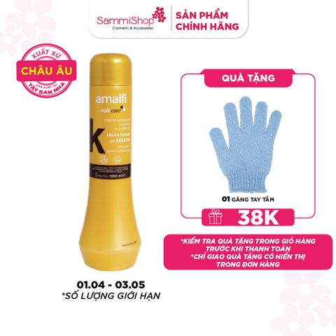 Amalfi Dầu xả Conditioner with Keratin Argán Perfume 1000ml