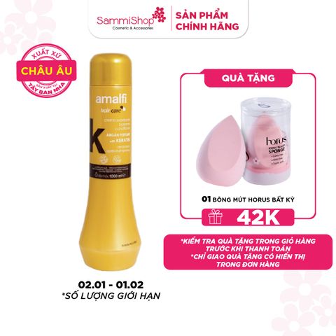 Amalfi Dầu xả Conditioner with Keratin Argán Perfume 1000ml