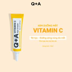 Q+A Kem dưỡng da vùng mắt Vitamin C Eye Cream 15ml