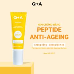 Q+A Kem chống nắng Peptide Anti-Ageing Daily Sunscreen 50ml