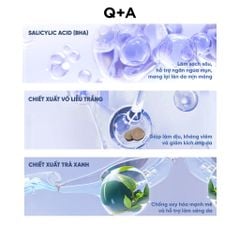 Q+A Sữa tắm Salicylic Acid Body Wash 250ml