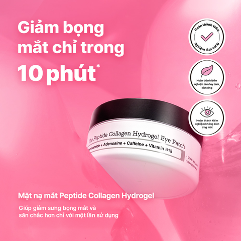 COSRX Mặt nạ The Peptide Collagen Hydrogel Eye Patch 85g