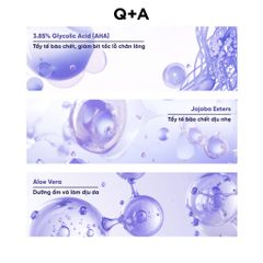 Q+A Nước hoa hồng Glycolic Acid Daily Toner 100ml