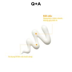 Q+A Kem dưỡng da vùng mắt Vitamin C Eye Cream 15ml