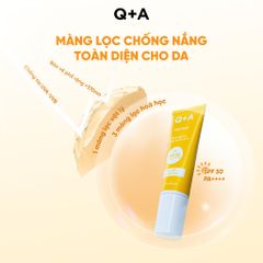 Q+A Kem chống nắng Peptide Anti-Ageing Daily Sunscreen 50ml