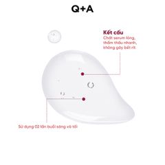 Q+A Tinh chất Hyaluronic Acid Facial Serum 30ml