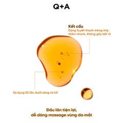 Q+A Tinh chất Caffeine Eye Serum 15ml