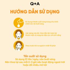 Q+A Kem chống nắng Peptide Anti-Ageing Daily Sunscreen 50ml