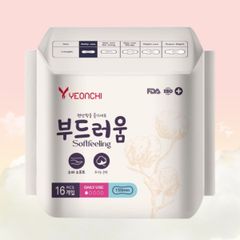 Yeonchi Băng vệ sinh hàng ngày Softfeeling 16 miếng