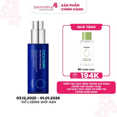 APP + WEB 3.12 - 1.1 Beplain Tinh chất Cica PDRN Skin Booster Serum 30ml