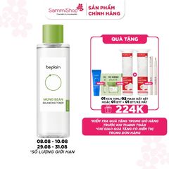 Beplain Nước hoa hồng Mung Bean Balancing Toner 200ml