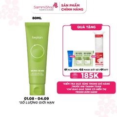 Beplain Sữa rửa mặt Mung Bean pH-Balanced Cleansing Foam