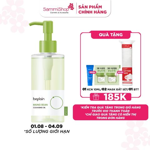 Beplain Dầu tẩy trang Mung Bean Cleansing Oil 200ml