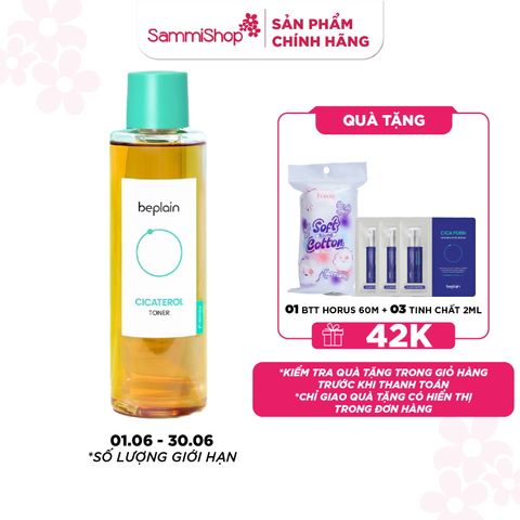 Beplain Nước hoa hồng Cicaterol Toner 200ml