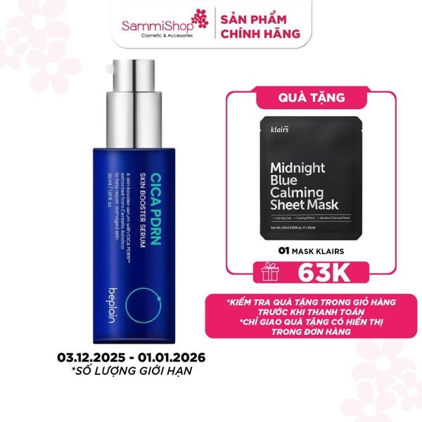Beplain Tinh chất Cica PDRN Skin Booster Serum 30ml