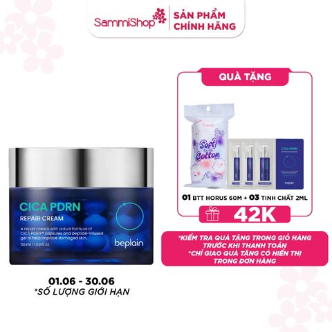 Beplain Kem dưỡng da Cica PDRN Repair Cream 50ml