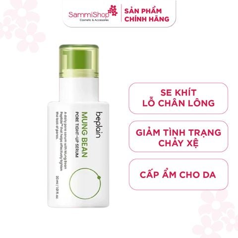 Beplain Tinh chất Mung Bean Pore Tight-Up Serum 30ml