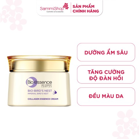 THỨ 5 VUI VẺ Bio Essence Kem dưỡng da Bio Bird Nest Collagen Essence Cream 50g (IP07)