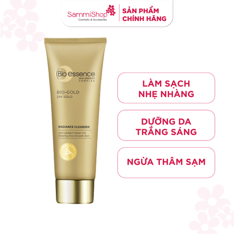 Bio Essence Sữa rửa mặt Gold Cleanser 100g