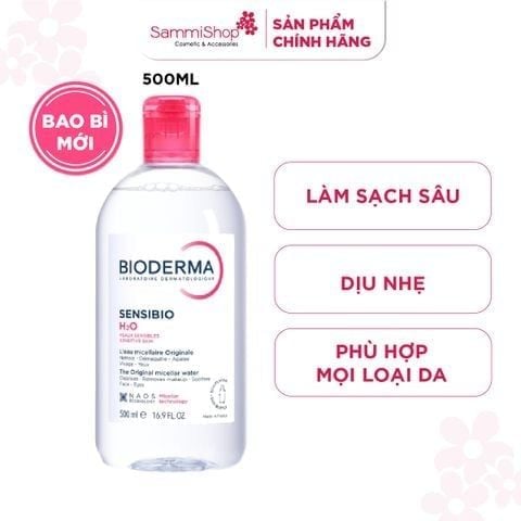 M1T1 15.05 - 31.05 Bioderma Nước tẩy trang Sensibio H2O 500ml ver 2