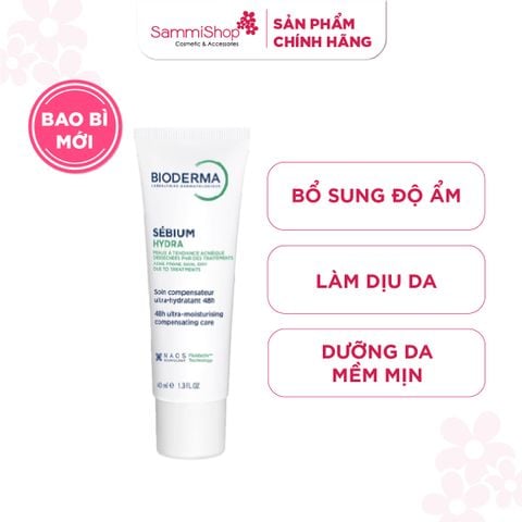 Bioderma Kem dưỡng Sebium Hydra 40ml