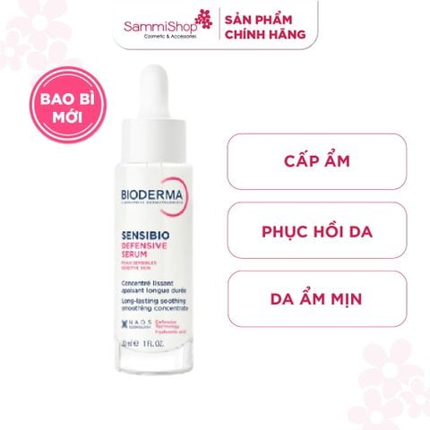 Bioderma Tinh chất Sensibio Defensive Serum 30ml