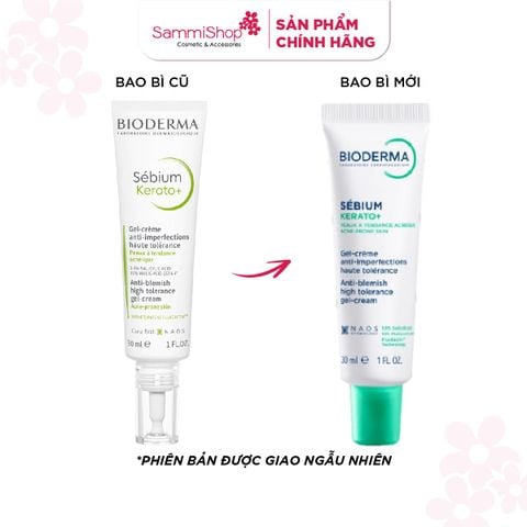 Bioderma Kem dưỡng giảm mụn Sebium Kerato+ 30ml