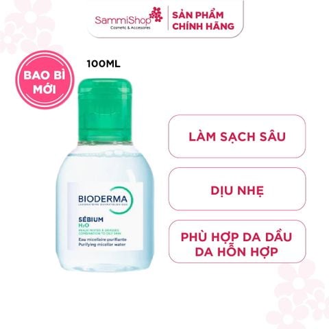 Bioderma Nước tẩy trang Sebium H2O 100 ml
