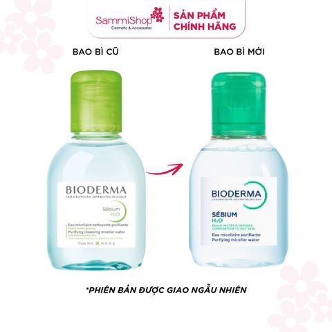 Bioderma Nước tẩy trang Sebium H2O 100 ml