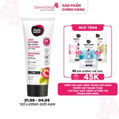 Body Natur Kem tẩy lông Hair Removal Cream In Shower 200ml