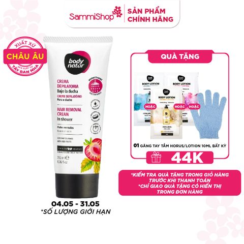 Body Natur Kem tẩy lông Hair Removal Cream In Shower