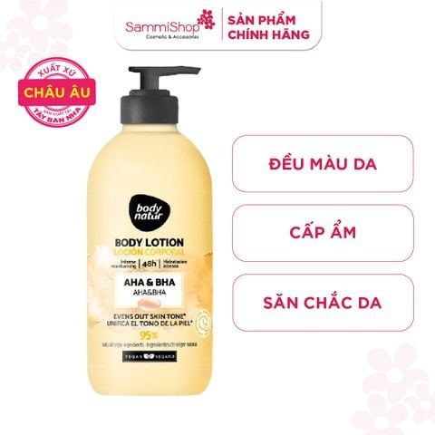 Body Natur Sữa dưỡng thể Body Lotion AHA & BHA 275ml