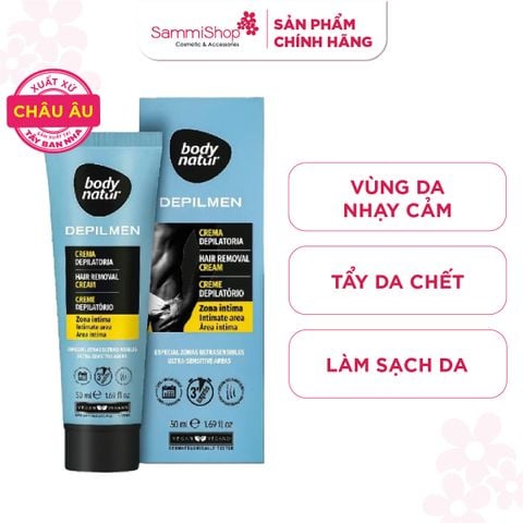 Body Natur Kem tẩy lông Depilmen Hair Removal Cream Intimate Area