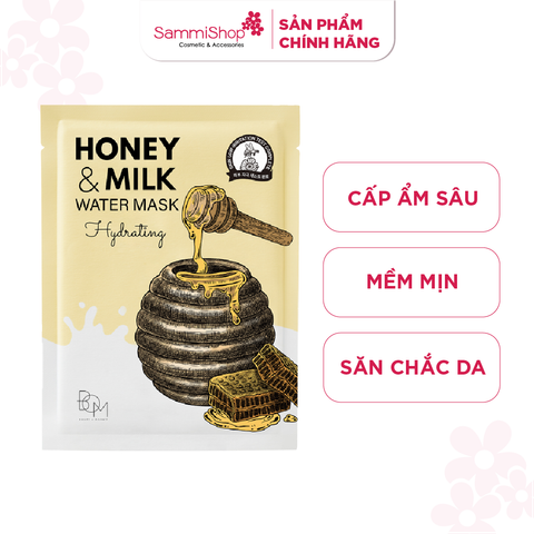 1.12 - 31.12 Combo 10 BOM Mặt nạ Honey & Milk Hydrating Water Mask 25g