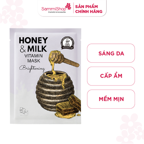 1.12 - 31.12 Combo 5 BOM Mặt nạ Honey & Milk Brightening Vitamin Mask 25g