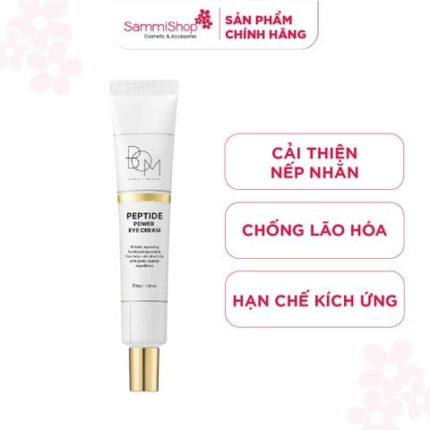 BOM Kem dưỡng mắt Peptide Power Eye Cream 30g