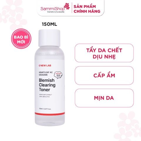 C'New Lab Nước hoa hồng Heartleaf Ac Blemish Clearing Toner