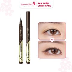 Cezanne Bút kẻ mắt nước siêu mảnh Super Sharp Eyeliner EX #00 Nâu đen