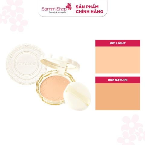 Cezanne Phấn phủ UV Silk Cover Powder 10g