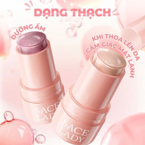 Sace Lady Bắt sáng dạng thạch Cooling Jelly Highlighter Stick 8g