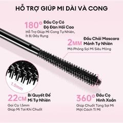 COLORKEY Chuốt mi Long & Dense Mascara 4,5g