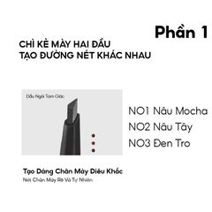 COLORKEY Chì kẻ mày The Rapid Eyebrow Pencil