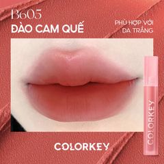 COLORKEY Son kem lì airy velvet lip lacquer