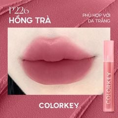 COLORKEY Son kem lì airy velvet lip lacquer